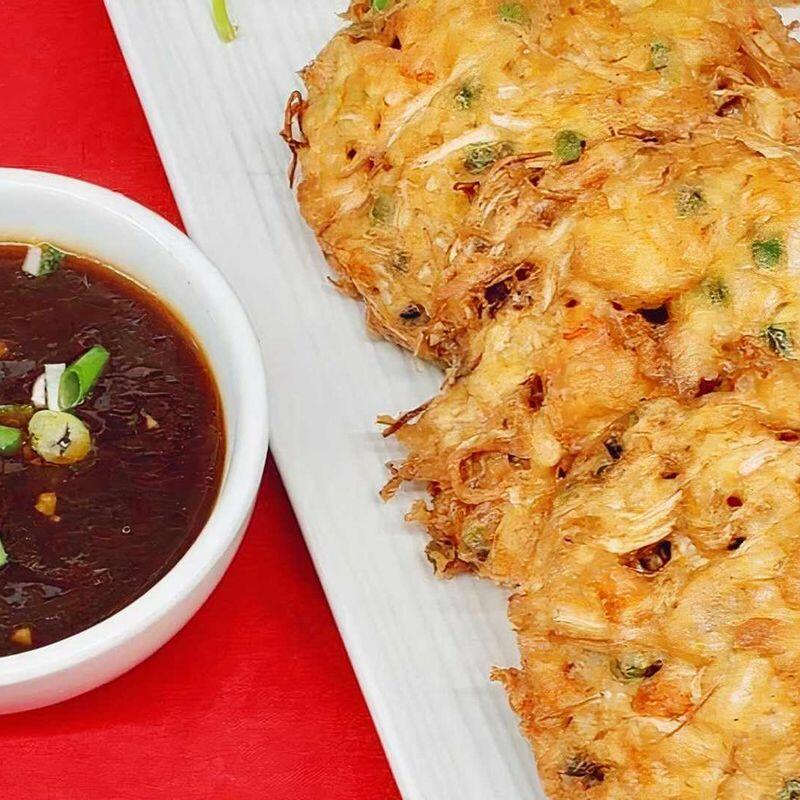 Vegetable Egg Foo Young